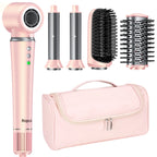 5-in-1 Hair Styler with Travel Bag Your Salon Routine for Perfect Hair Style Wherever You Go!