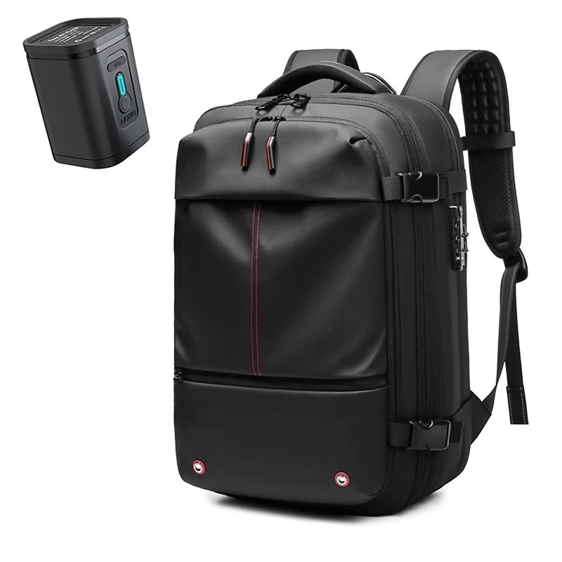 17-Inch Travel Backpack, Pack More, Travel Lighter with Expandable Vacuum Compression