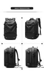 17-Inch Travel Backpack, Pack More, Travel Lighter with Expandable Vacuum Compression