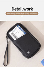 RFID Travel Passport Holder, Keep Your Passport & Important Travel Documents Safe, Organized & Never Lose Them!