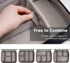 Travel Cable Organizer Bag, Keep Every Cable & Charger Organized Wherever You Go