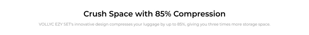 Pack More, Carry Less, Vacuum Compression Bag for Smarter Travel