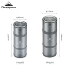 Premium Travel Coffee Canister, Take the Taste of Home Wherever Your Journey Leads.