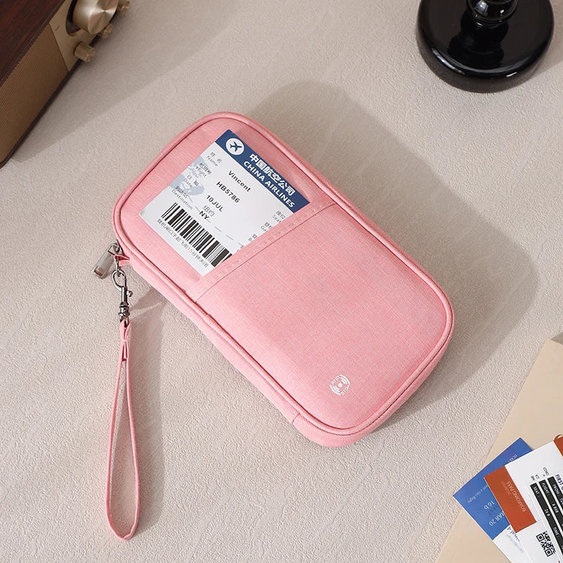 RFID Travel Passport Holder, Keep Your Passport & Important Travel Documents Safe, Organized & Never Lose Them!