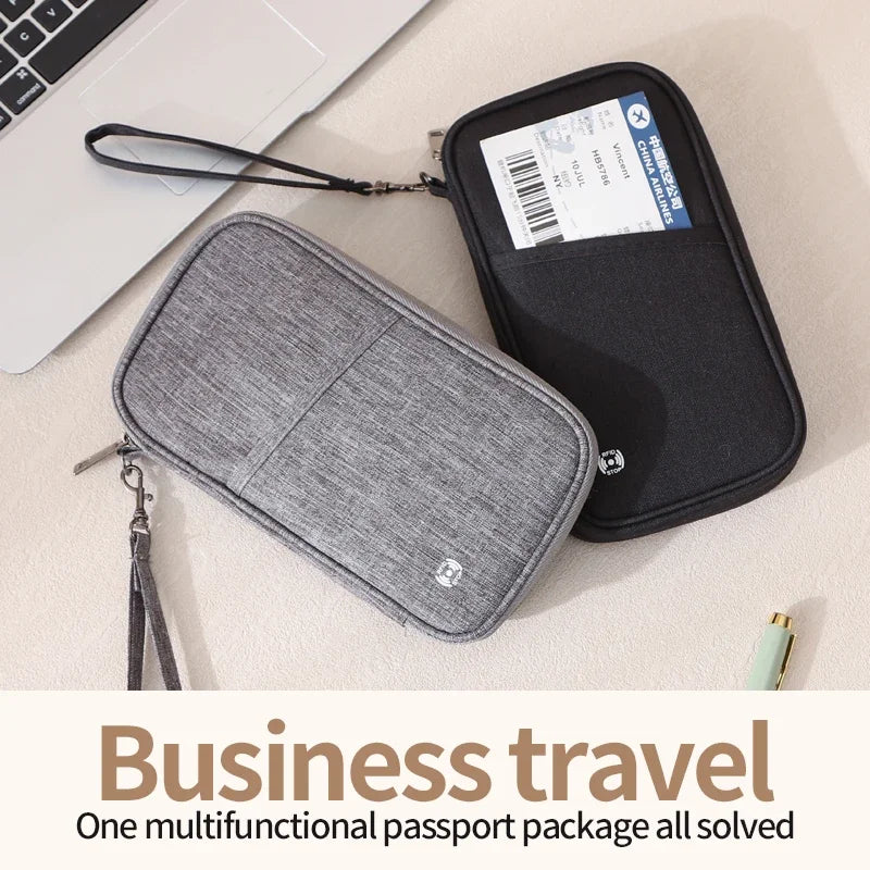 RFID Travel Passport Holder, Keep Your Passport & Important Travel Documents Safe, Organized & Never Lose Them!