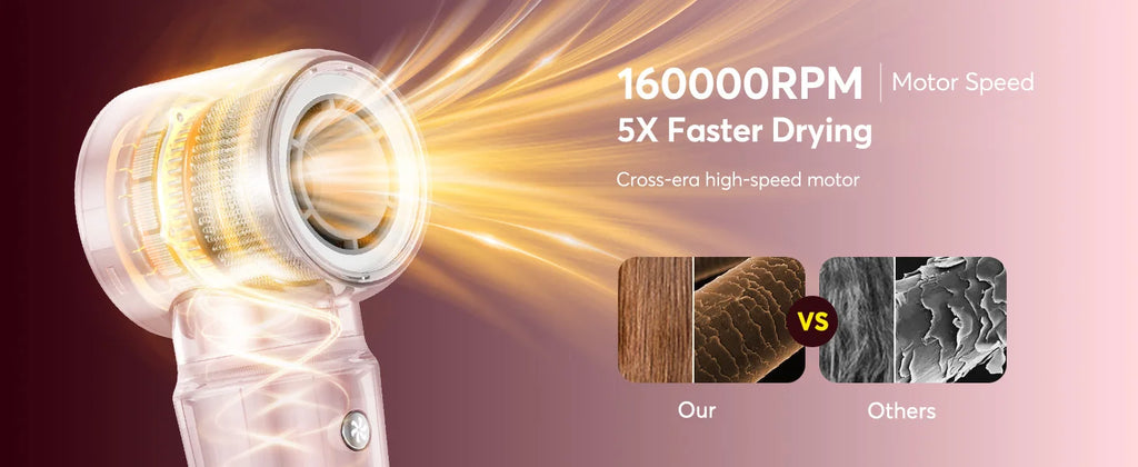 5-in-1 Hair Styler with Travel Bag Your Salon Routine for Perfect Hair Style Wherever You Go!