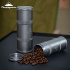Premium Travel Coffee Canister, Take the Taste of Home Wherever Your Journey Leads.