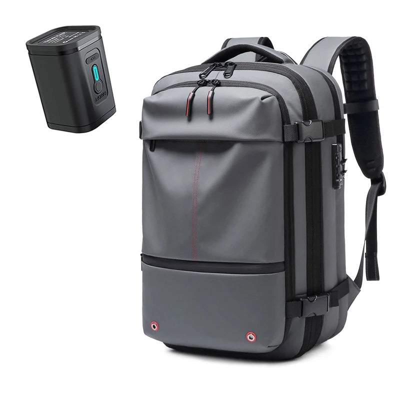 17-Inch Travel Backpack, Pack More, Travel Lighter with Expandable Vacuum Compression