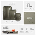 Pack More, Carry Less, Vacuum Compression Bag for Smarter Travel