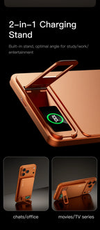 10000mAh 3-in-1 Magnetic Power Bank, 20W Wireless Fast Charging with Smart TFT Display for iPhone 12–17 & Apple Watch