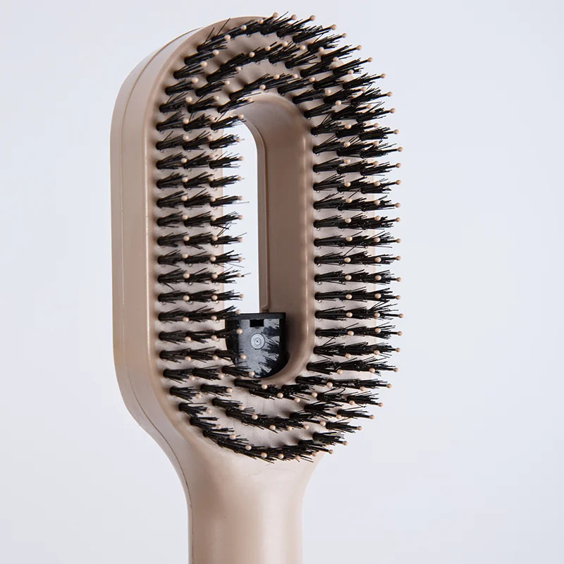 2-in-1 Travel Spray Hair Brush, Detangle, Refresh & Hydrate Your Hair Anywhere