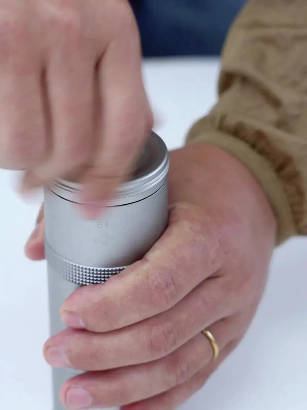 Premium Travel Coffee Canister, Take the Taste of Home Wherever Your Journey Leads.