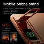 10000mAh 3-in-1 Magnetic Power Bank, 20W Wireless Fast Charging with Smart TFT Display for iPhone 12–17 & Apple Watch