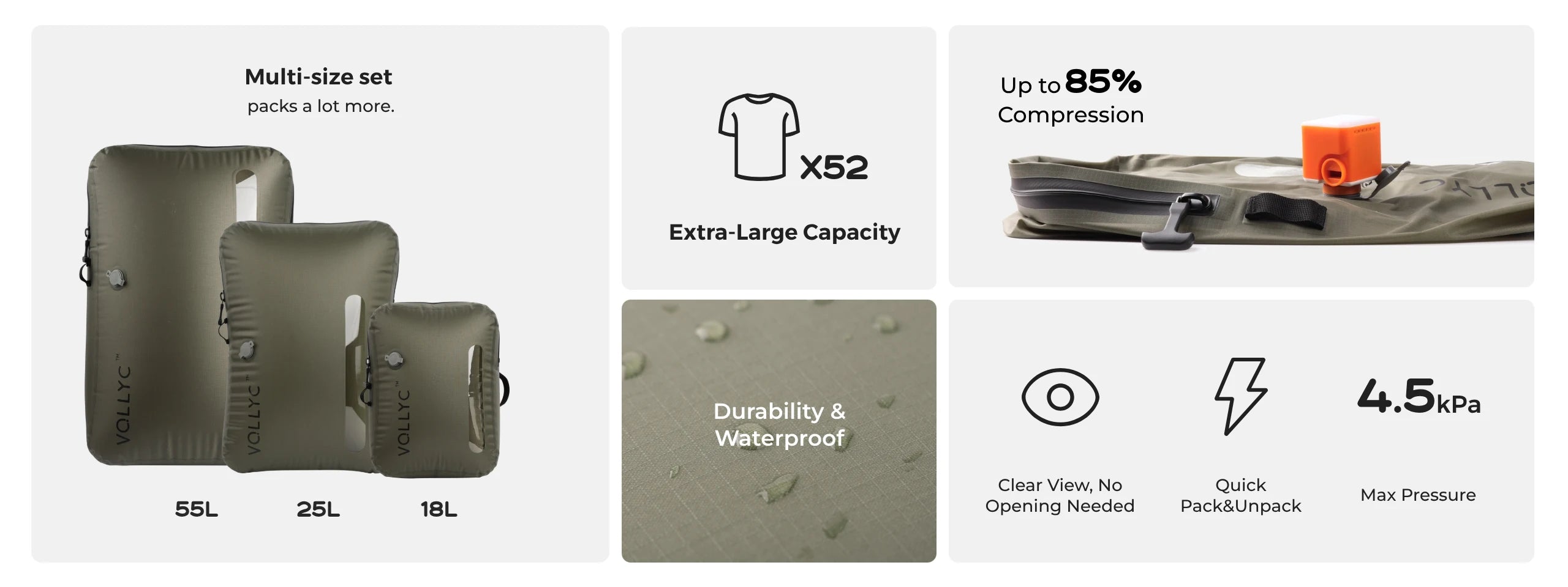 Pack More, Carry Less, Vacuum Compression Bag for Smarter Travel