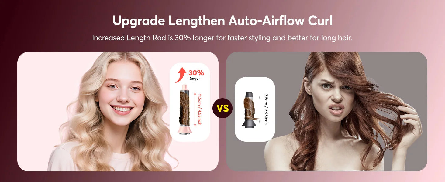 5-in-1 Hair Styler with Travel Bag Your Salon Routine for Perfect Hair Style Wherever You Go!