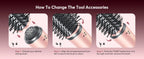 5-in-1 Hair Styler with Travel Bag Your Salon Routine for Perfect Hair Style Wherever You Go!