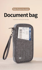 RFID Travel Passport Holder, Keep Your Passport & Important Travel Documents Safe, Organized & Never Lose Them!