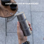 Premium Travel Coffee Canister, Take the Taste of Home Wherever Your Journey Leads.