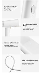 Portable Foldable Garment Steamer, Professional Clothing Care Anytime, Anywhere