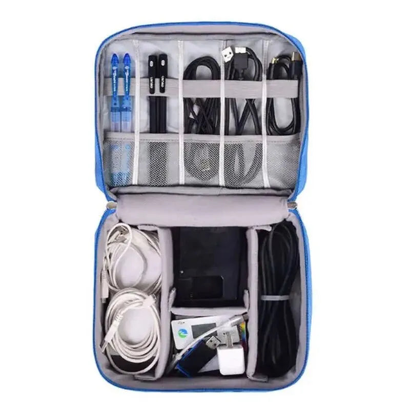 Travel Cable Organizer Bag, Keep Every Cable & Charger Organized Wherever You Go