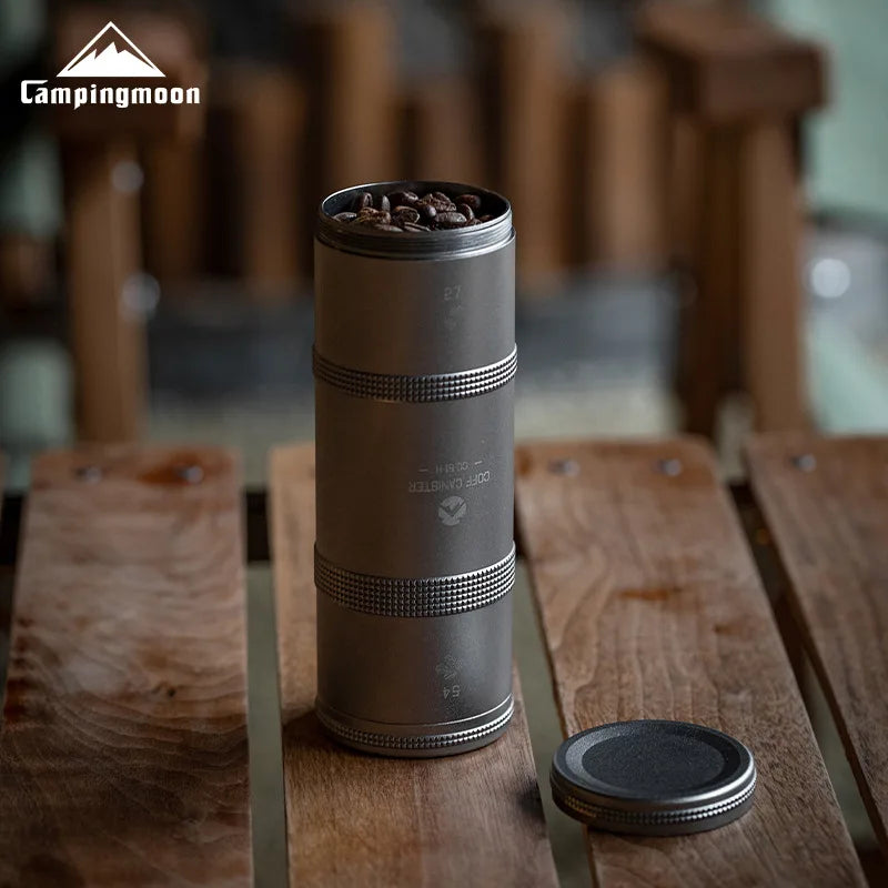 Premium Travel Coffee Canister, Take the Taste of Home Wherever Your Journey Leads.