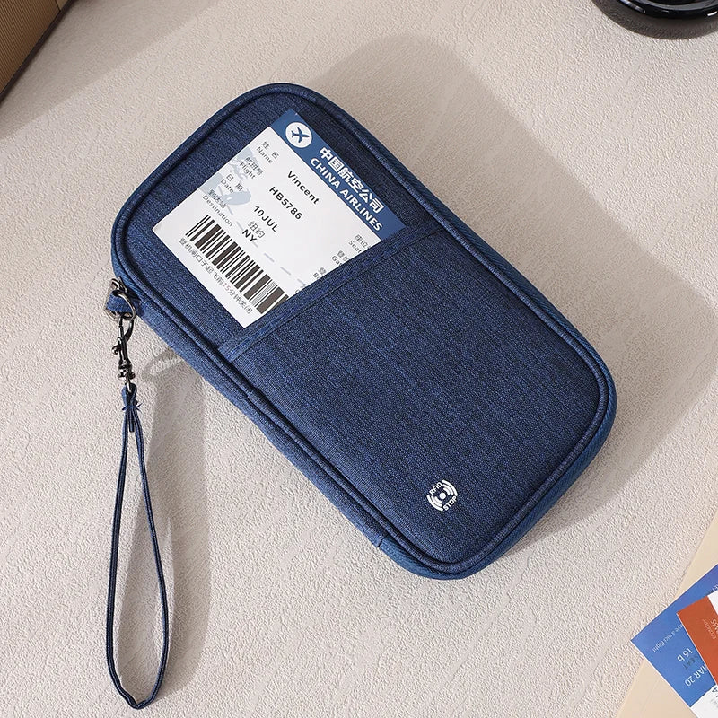 RFID Travel Passport Holder, Keep Your Passport & Important Travel Documents Safe, Organized & Never Lose Them!