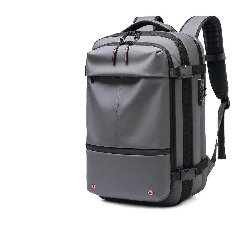 17-Inch Travel Backpack, Pack More, Travel Lighter with Expandable Vacuum Compression