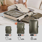 Pack More, Carry Less, Vacuum Compression Bag for Smarter Travel