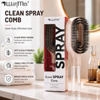 2-in-1 Travel Spray Hair Brush, Detangle, Refresh & Hydrate Your Hair Anywhere