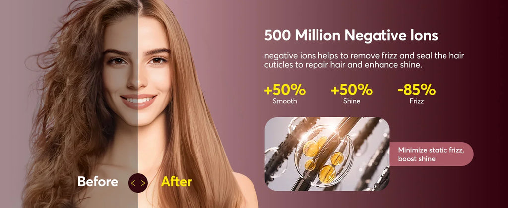 5-in-1 Hair Styler with Travel Bag Your Salon Routine for Perfect Hair Style Wherever You Go!