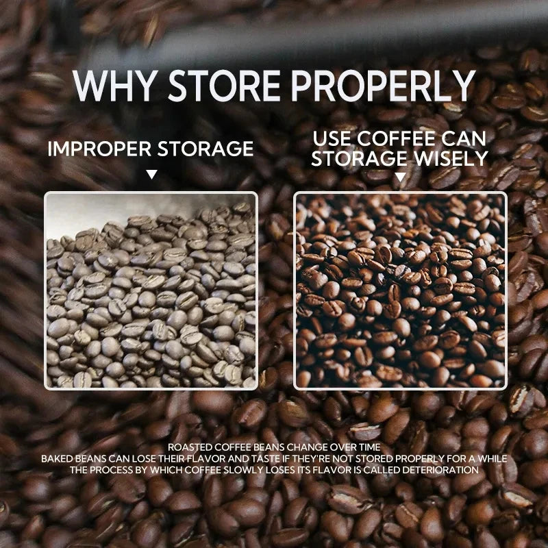 Premium Travel Coffee Canister, Take the Taste of Home Wherever Your Journey Leads.