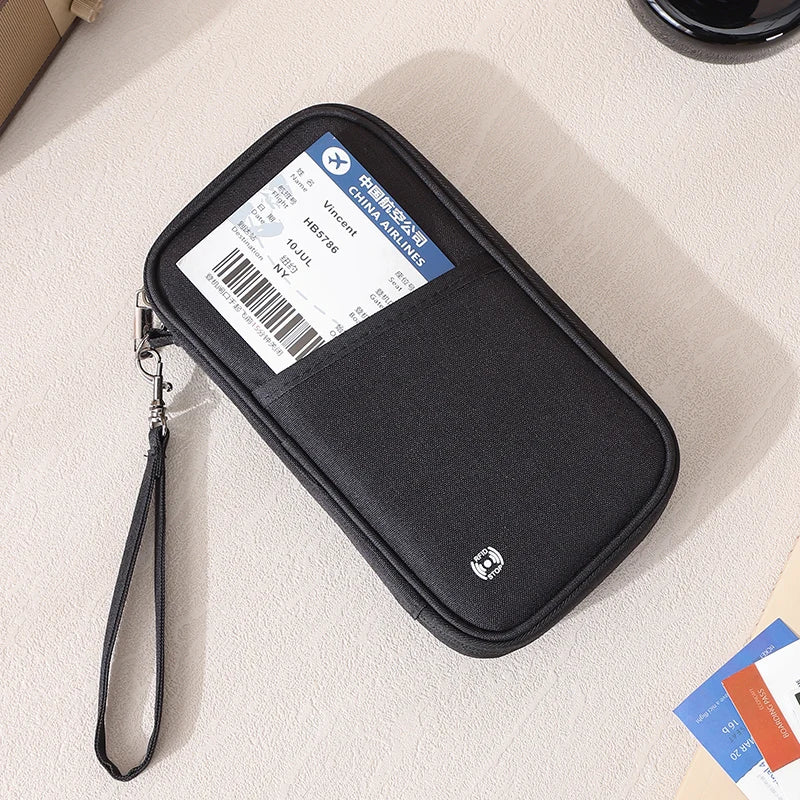 RFID Travel Passport Holder, Keep Your Passport & Important Travel Documents Safe, Organized & Never Lose Them!