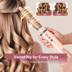 5-in-1 Hair Styler with Travel Bag Your Salon Routine for Perfect Hair Style Wherever You Go!