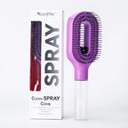 2-in-1 Travel Spray Hair Brush, Detangle, Refresh & Hydrate Your Hair Anywhere