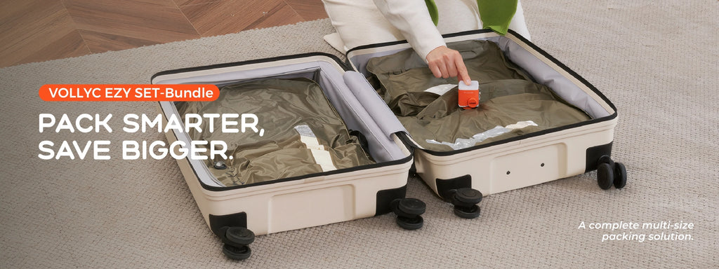 Pack More, Carry Less, Vacuum Compression Bag for Smarter Travel