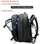 17-Inch Travel Backpack, Pack More, Travel Lighter with Expandable Vacuum Compression