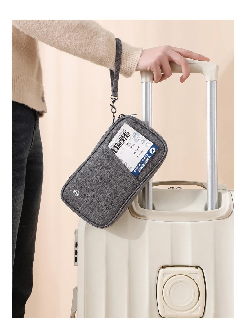 RFID Travel Passport Holder, Keep Your Passport & Important Travel Documents Safe, Organized & Never Lose Them!
